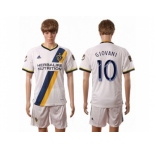 Los Angeles Galaxy #10 Giovani Home Soccer Club Jersey 1
