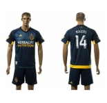 Los Angeles Galaxy #14 Rogers Away Soccer Club Jersey 2