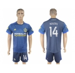 Los Angeles Galaxy #14 Rogers Away Soccer Club Jersey
