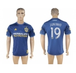 Los Angeles Galaxy #19 Juninho Away Soccer Club Jersey 1