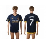 Los Angeles Galaxy #7 Keane Away Soccer Club Jersey 3