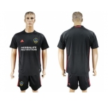 Los Angeles Galaxy Blank Black Goalkeeper Soccer Club Jersey