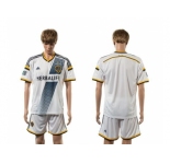 Los Angeles Galaxy Blank Home Soccer Club Jersey 1