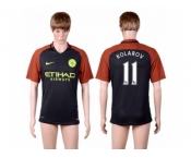 Manchester City #11 Kolarov Away Soccer Club Jersey