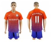 Manchester City #11 Kolarov Sec Away Soccer Club Jersey