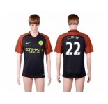 Manchester City #22 Clichy Away Soccer Club Jersey1