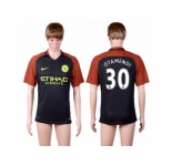 Manchester City #30 Otamendi Away Soccer Club Jersey1