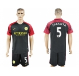 Manchester City #5 Zabaleta Away Soccer Club Jersey