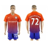 Manchester City #72 Iheanacho Sec Away Soccer Club Jersey