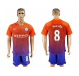 Manchester City #8 Nasri Sec Away Soccer Club Jersey