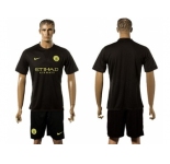 Manchester City Blank Away Soccer Club Jersey1