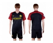 Manchester City Blank Away Soccer Club Jersey