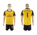 Arsenal #1 Szczesny Away Soccer Club Jersey