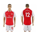 Arsenal #12 Giroud Home Soccer Club Jersey