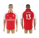 Arsenal #13 Ospina Home Soccer Club Jersey1