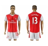Arsenal #13 Ospina Home Soccer Club Jersey2