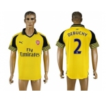 Arsenal #2 Debuchy Away Soccer Club Jersey1