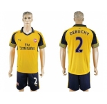 Arsenal #2 Debuchy Away Soccer Club Jersey