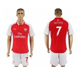 Arsenal #7 Alexis Home Soccer Club Jersey