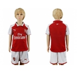 Arsenal Blank Home Kid Soccer Club Jersey