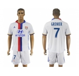 Lyon #7 Grenier Home Soccer Club Jersey1