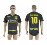 Dortmund #10 Mkhitaryan Away Soccer Club Jersey