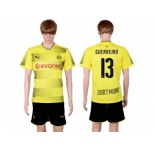 Dortmund #13 Guerreiro Home Soccer Club Jersey