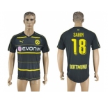 Dortmund #18 Sahin Away Soccer Club Jersey