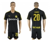 Dortmund #20 Ramos Away Soccer Club Jerseys