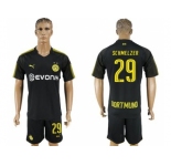 Dortmund #29 Schmelzer Away Soccer Club Jersey