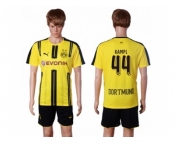 Dortmund #44 Kampl Home Soccer Club Jerseyss