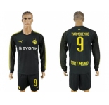 Dortmund #9 Yarmolenko Away Long Sleeves Soccer Club Jersey