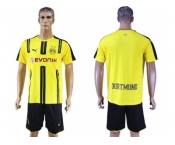 Dortmund Blank Home Soccer Club Jerseys