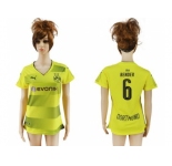 Women's Dortmund #6 Bender Home Soccer Club Jersey