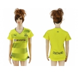 Women's Dortmund Blank Home Soccer Club Jersey