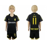 Dortmund #11 Reus Away Kid Soccer Club Jersey