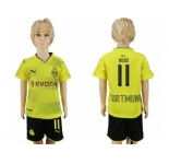 Dortmund #11 Reus Home Kid Soccer Club Jersey