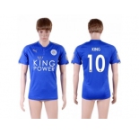 Leicester City #10 King Home Soccer Country Jersey