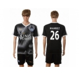 Leicester City #26 Maherz Away Soccer Club Jersey