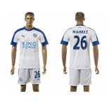 Leicester City #26 Mahrez SEC Away Soccer Club Jersey 2