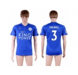 Leicester City #3 Chilwell Home Soccer Country Jersey