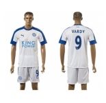Leicester City #9 Vardy SEC Away Soccer Club Jersey 2