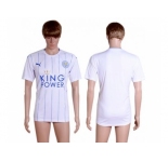 Leicester City Blank SEC Away Soccer Club Jersey