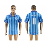 Guadalajara #11 Brizuela Blue Soccer Club Jersey