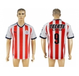 Guadalajara #9 A.Pulido Home Soccer Club Jersey