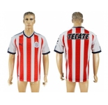 Guadalajara Blank Home Soccer Club Jersey1