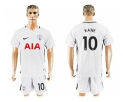 Tottenham Hotspur #10 Kane White Home Soccer Club Jersey