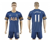 Tottenham Hotspur #11 Lamela Away Soccer Club Jersey2