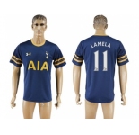 Tottenham Hotspur #11 Lamela Away Soccer Club Jersey3