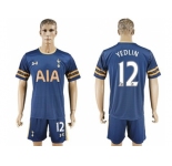 Tottenham Hotspur #12 Yedlin Away Soccer Club Jersey